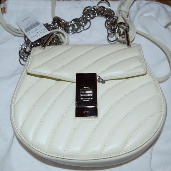 Authentic Chloe Mini Drew Bijou White Crossbag - Picture 3 of 4